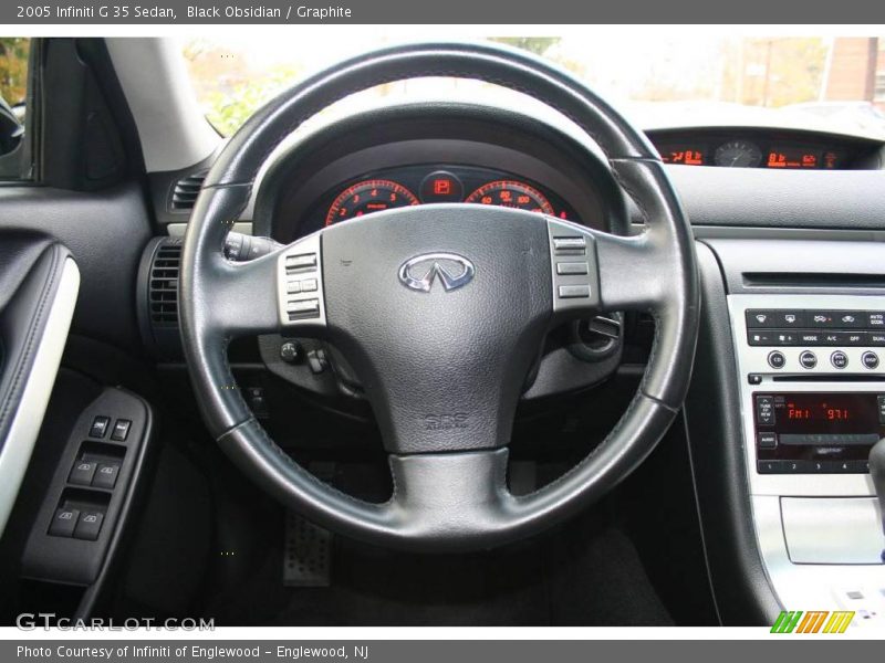 Black Obsidian / Graphite 2005 Infiniti G 35 Sedan