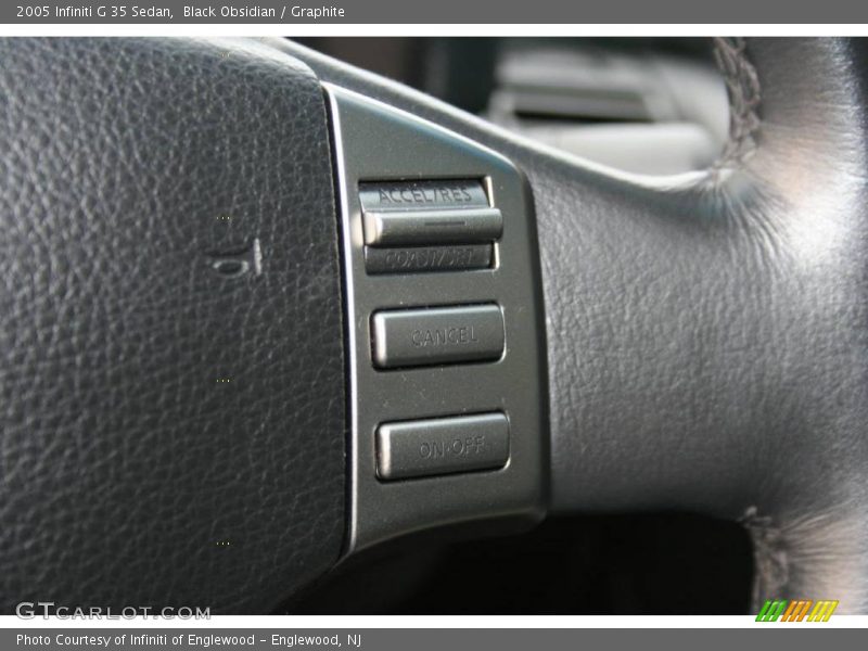 Black Obsidian / Graphite 2005 Infiniti G 35 Sedan