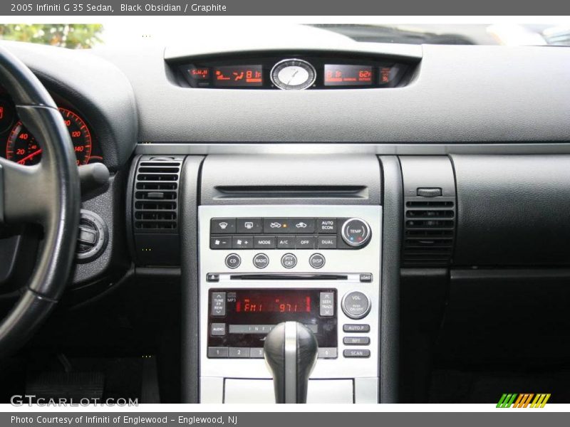 Black Obsidian / Graphite 2005 Infiniti G 35 Sedan