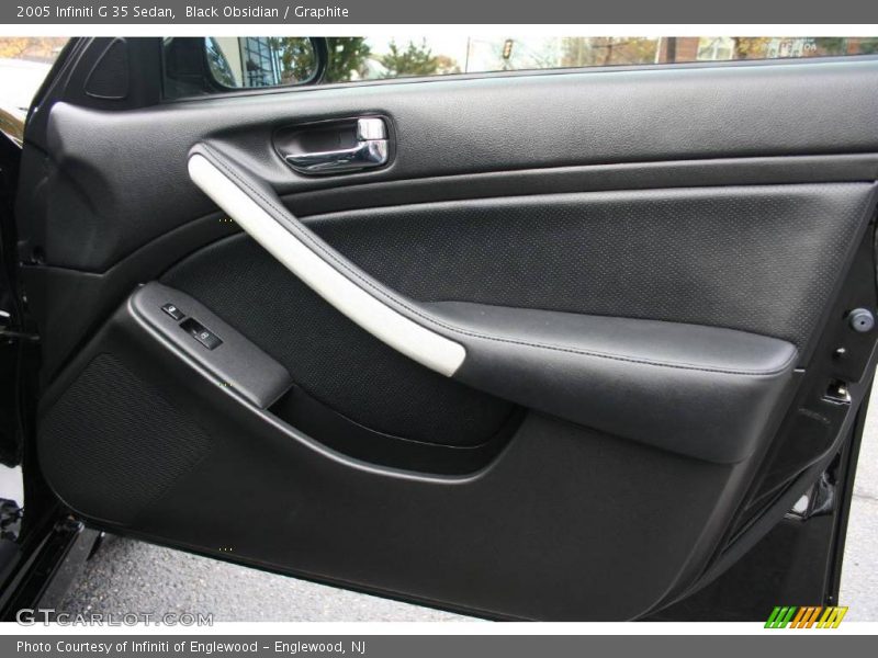 Black Obsidian / Graphite 2005 Infiniti G 35 Sedan