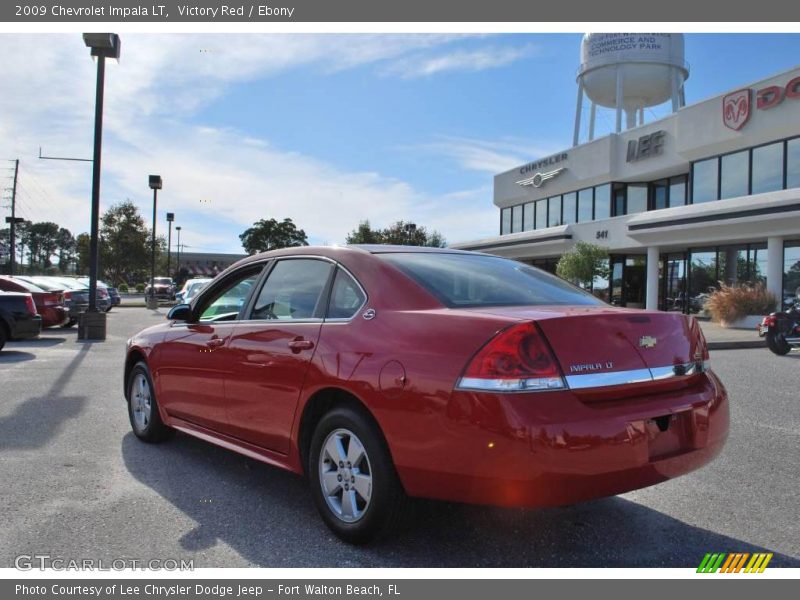 Victory Red / Ebony 2009 Chevrolet Impala LT