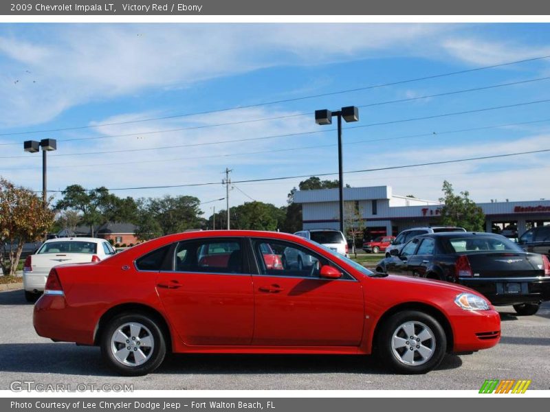 Victory Red / Ebony 2009 Chevrolet Impala LT