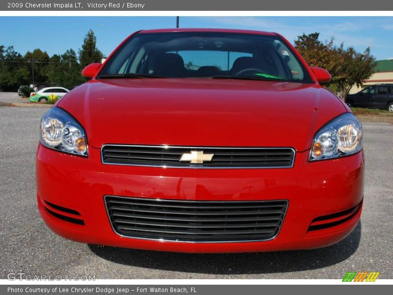 Victory Red / Ebony 2009 Chevrolet Impala LT