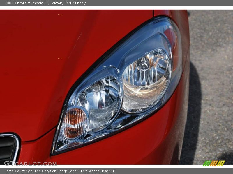 Victory Red / Ebony 2009 Chevrolet Impala LT