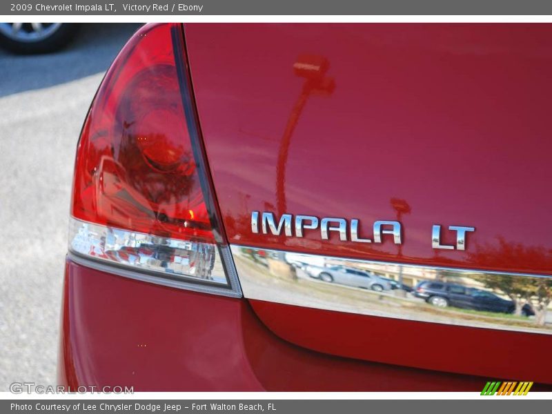 Victory Red / Ebony 2009 Chevrolet Impala LT