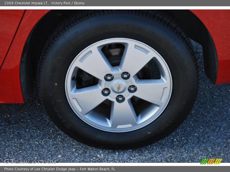 Victory Red / Ebony 2009 Chevrolet Impala LT