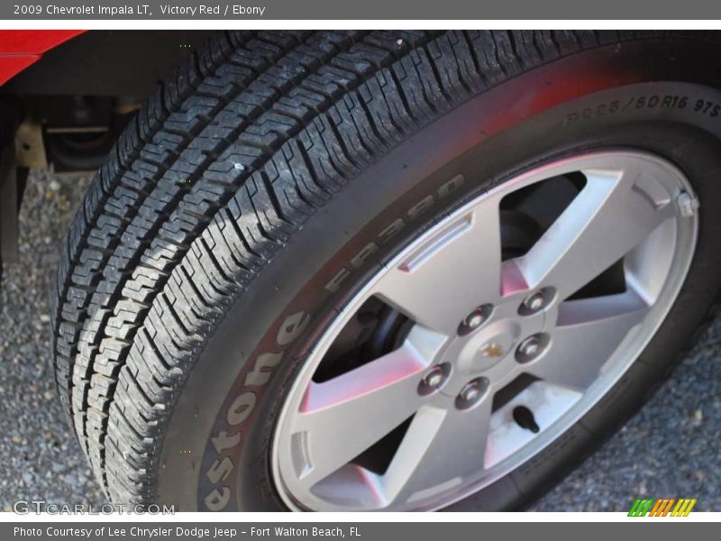 Victory Red / Ebony 2009 Chevrolet Impala LT
