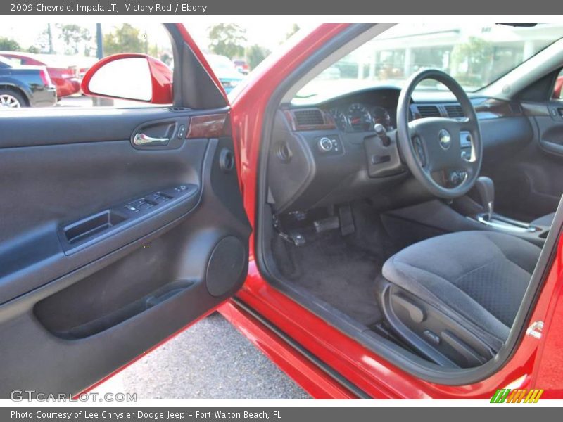 Victory Red / Ebony 2009 Chevrolet Impala LT
