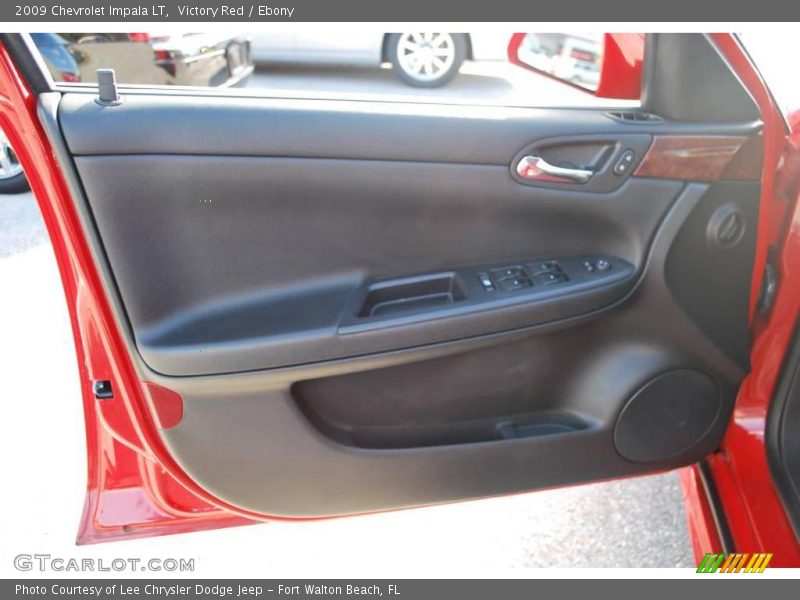 Victory Red / Ebony 2009 Chevrolet Impala LT