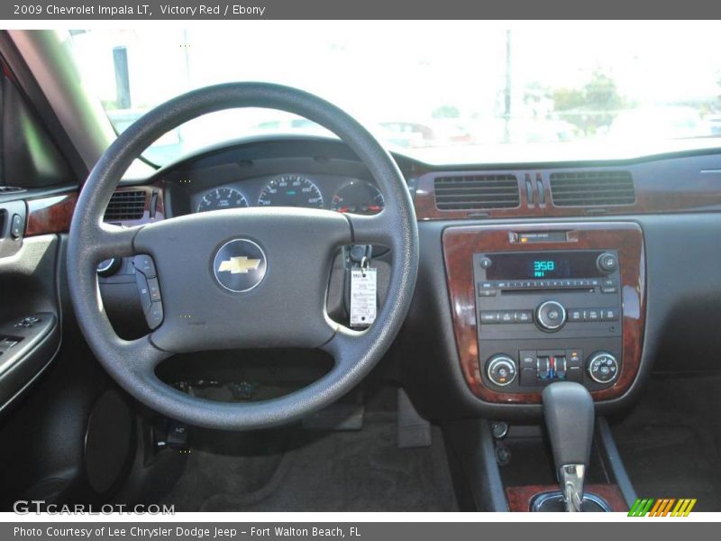 Victory Red / Ebony 2009 Chevrolet Impala LT