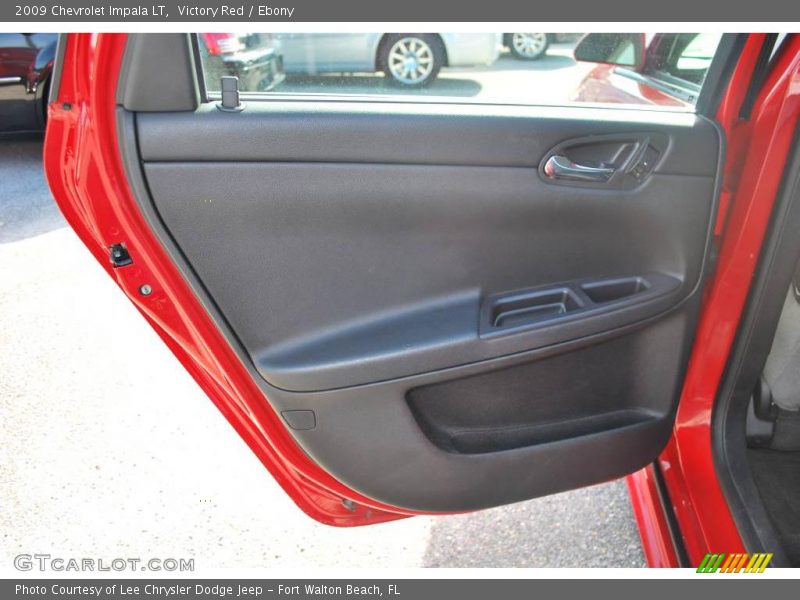 Victory Red / Ebony 2009 Chevrolet Impala LT