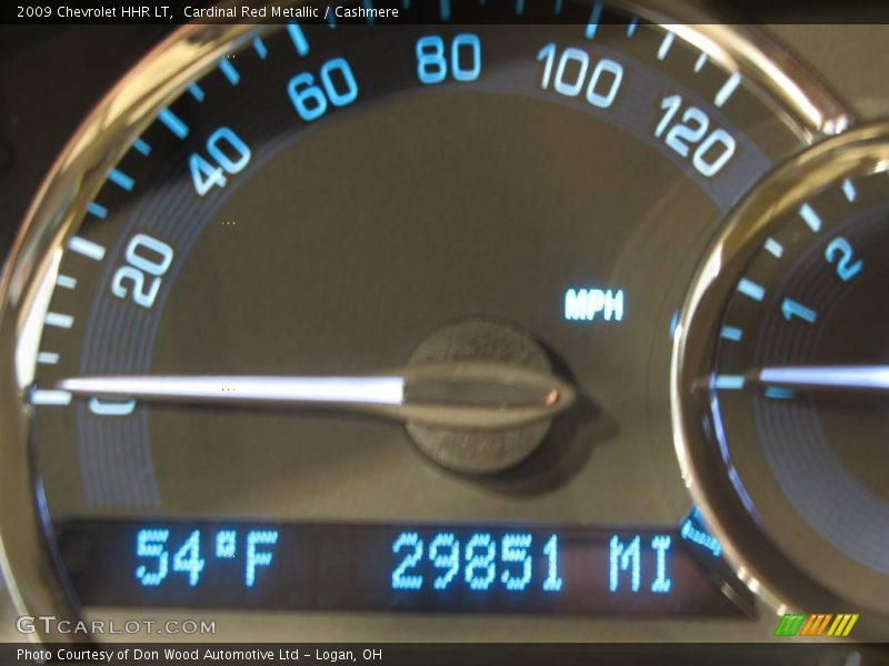 Cardinal Red Metallic / Cashmere 2009 Chevrolet HHR LT