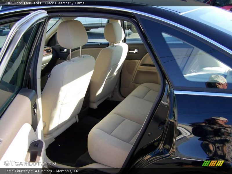 Black Clearcoat / Camel 2008 Ford Taurus SEL