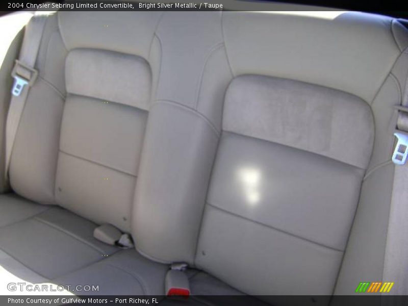 Bright Silver Metallic / Taupe 2004 Chrysler Sebring Limited Convertible
