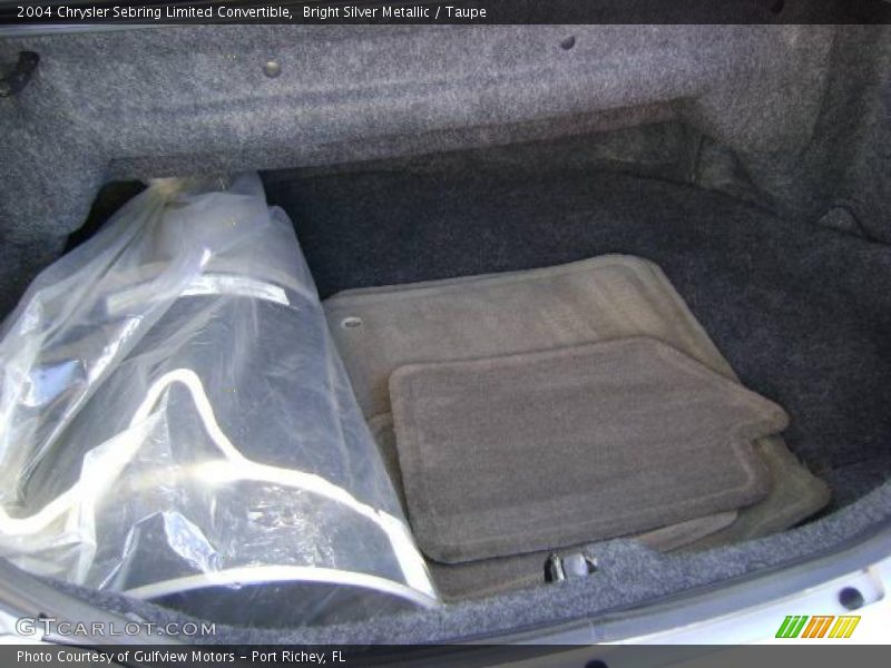 Bright Silver Metallic / Taupe 2004 Chrysler Sebring Limited Convertible