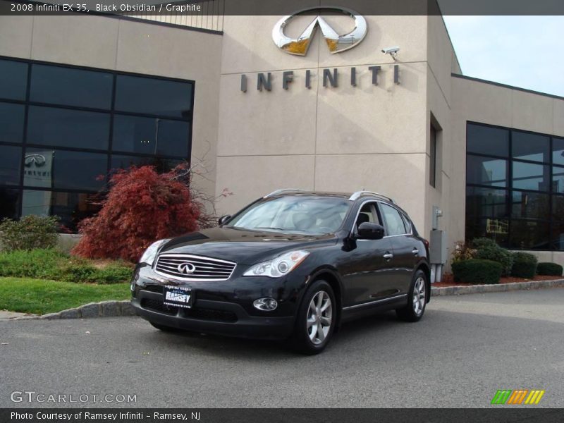 Black Obsidian / Graphite 2008 Infiniti EX 35