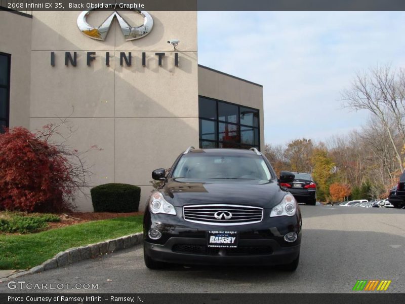 Black Obsidian / Graphite 2008 Infiniti EX 35