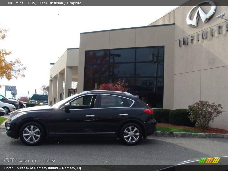 Black Obsidian / Graphite 2008 Infiniti EX 35