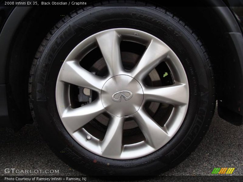 Black Obsidian / Graphite 2008 Infiniti EX 35