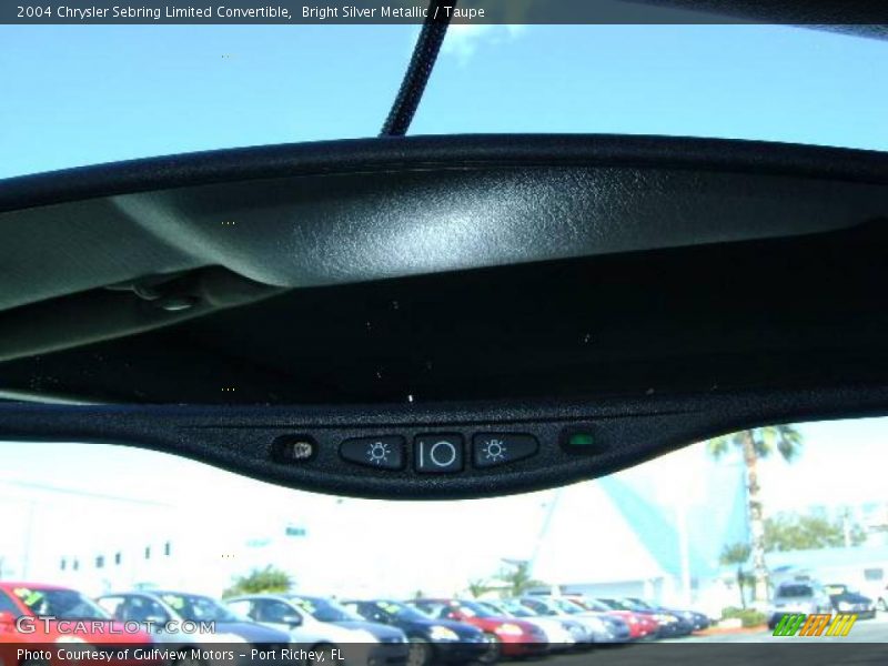 Bright Silver Metallic / Taupe 2004 Chrysler Sebring Limited Convertible
