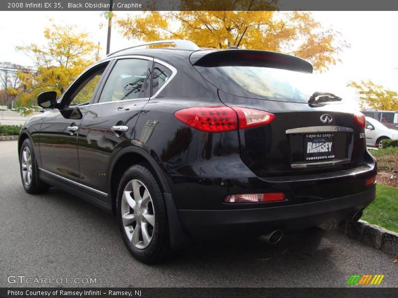 Black Obsidian / Graphite 2008 Infiniti EX 35