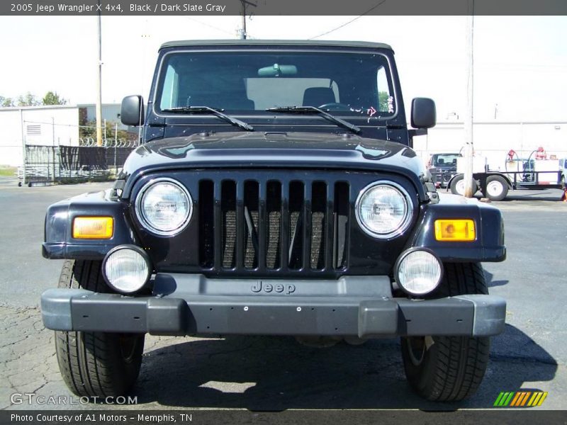 Black / Dark Slate Gray 2005 Jeep Wrangler X 4x4