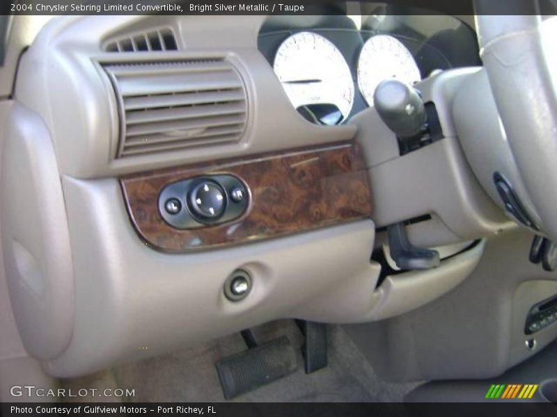 Bright Silver Metallic / Taupe 2004 Chrysler Sebring Limited Convertible
