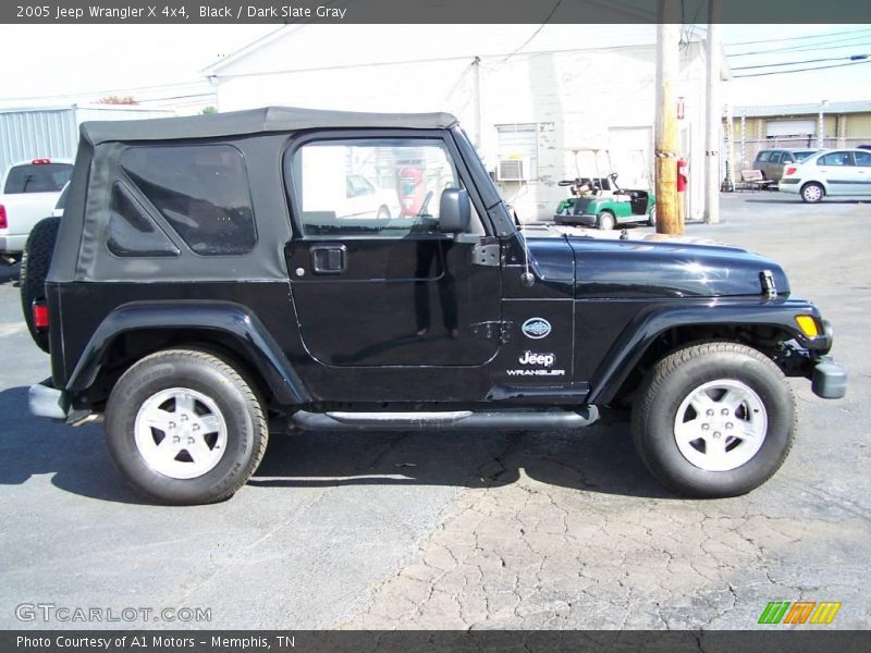 Black / Dark Slate Gray 2005 Jeep Wrangler X 4x4