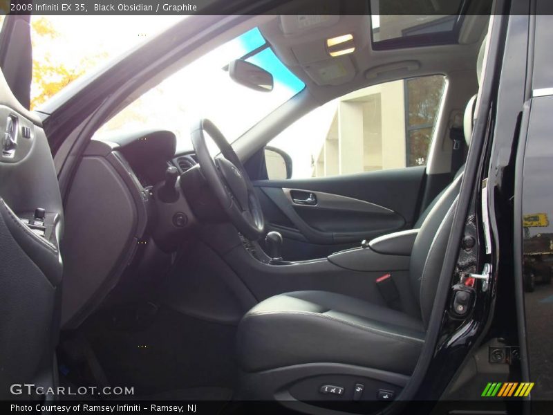 Black Obsidian / Graphite 2008 Infiniti EX 35