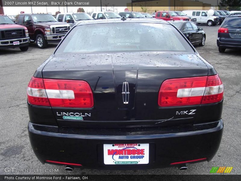 Black / Dark Charcoal 2007 Lincoln MKZ Sedan