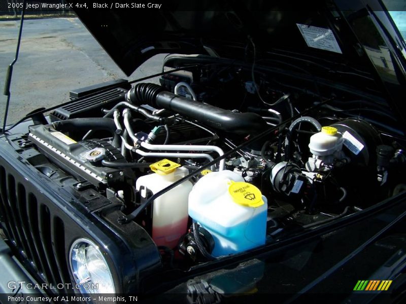Black / Dark Slate Gray 2005 Jeep Wrangler X 4x4