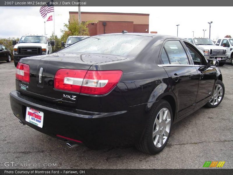 Black / Dark Charcoal 2007 Lincoln MKZ Sedan