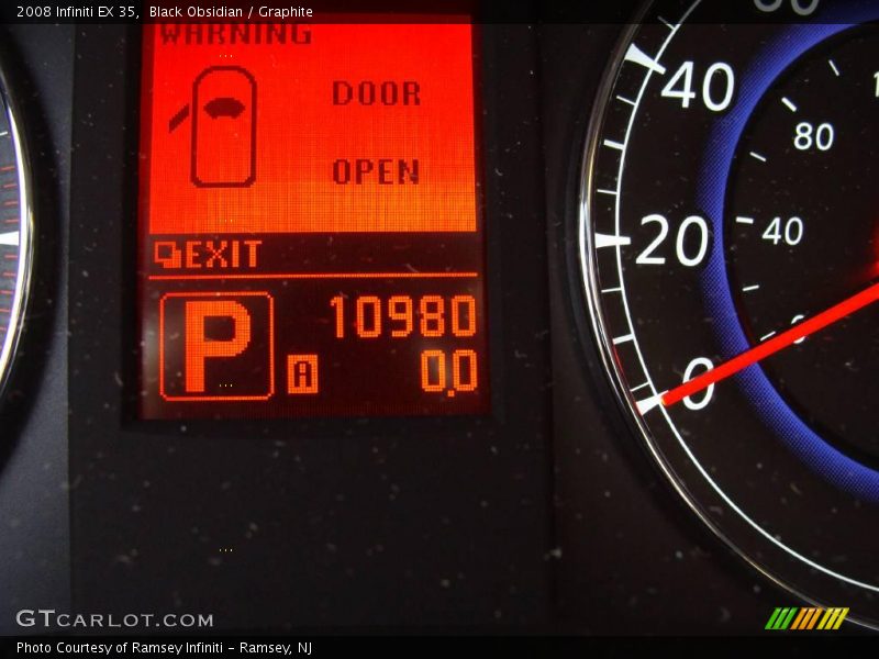 Black Obsidian / Graphite 2008 Infiniti EX 35