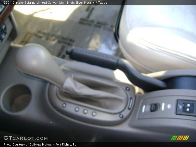 Bright Silver Metallic / Taupe 2004 Chrysler Sebring Limited Convertible