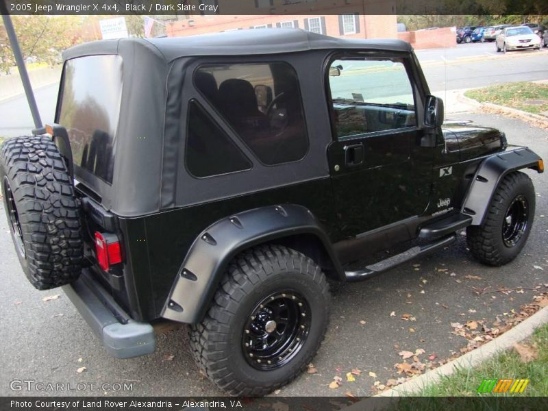 Black / Dark Slate Gray 2005 Jeep Wrangler X 4x4