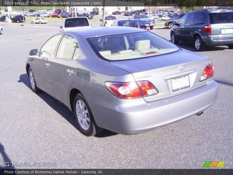Mystic Sea Green Opalescent / Ivory 2003 Lexus ES 300