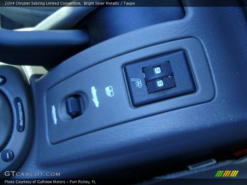 Bright Silver Metallic / Taupe 2004 Chrysler Sebring Limited Convertible