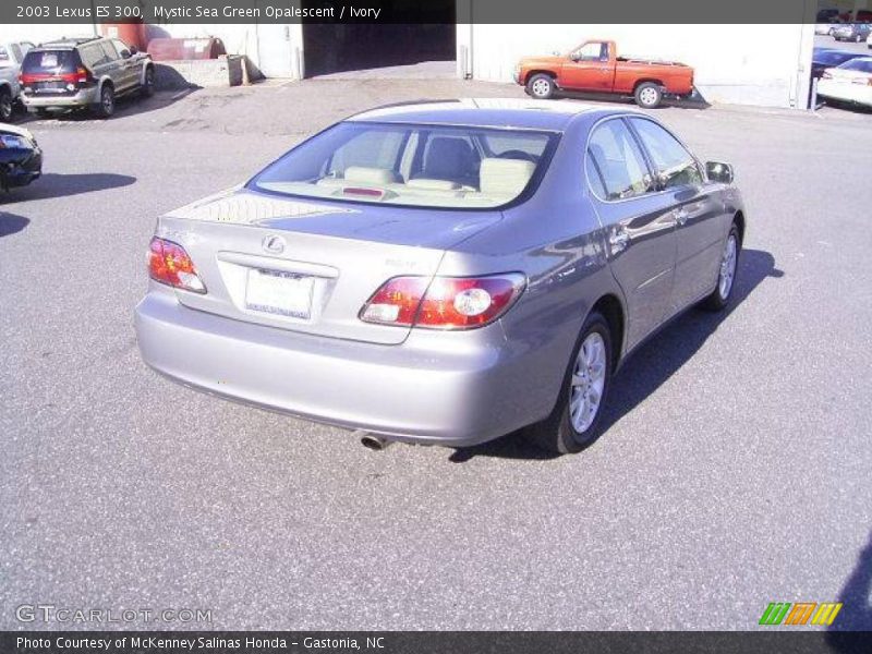 Mystic Sea Green Opalescent / Ivory 2003 Lexus ES 300