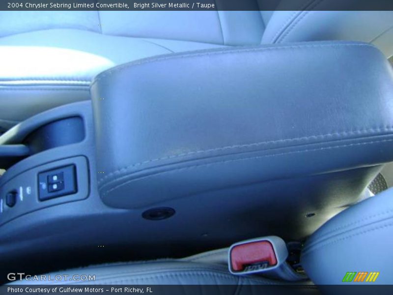 Bright Silver Metallic / Taupe 2004 Chrysler Sebring Limited Convertible