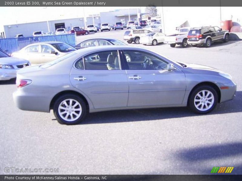 Mystic Sea Green Opalescent / Ivory 2003 Lexus ES 300