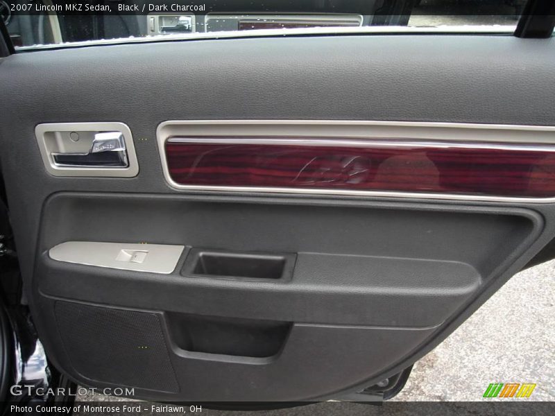 Black / Dark Charcoal 2007 Lincoln MKZ Sedan