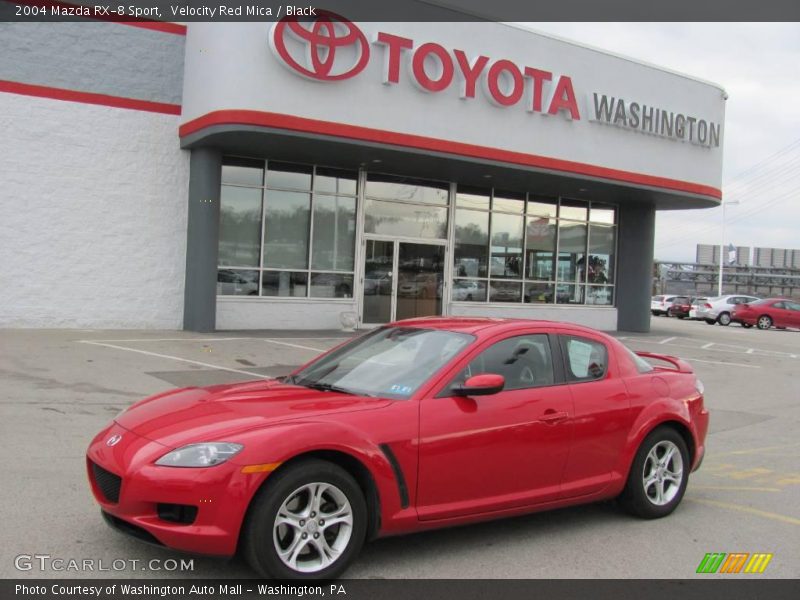 Velocity Red Mica / Black 2004 Mazda RX-8 Sport