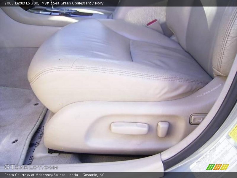 Mystic Sea Green Opalescent / Ivory 2003 Lexus ES 300
