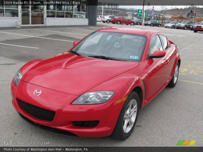 Velocity Red Mica / Black 2004 Mazda RX-8 Sport