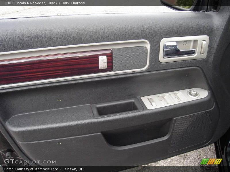 Black / Dark Charcoal 2007 Lincoln MKZ Sedan