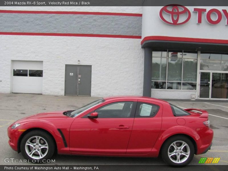 Velocity Red Mica / Black 2004 Mazda RX-8 Sport