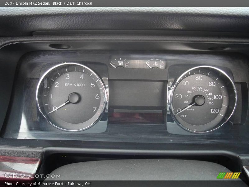Black / Dark Charcoal 2007 Lincoln MKZ Sedan