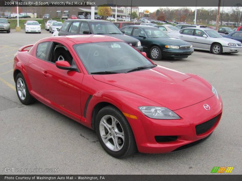 Velocity Red Mica / Black 2004 Mazda RX-8 Sport