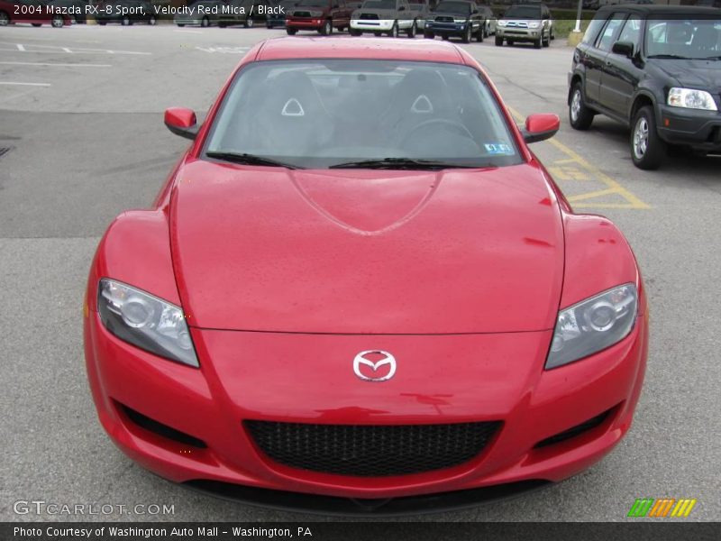 Velocity Red Mica / Black 2004 Mazda RX-8 Sport