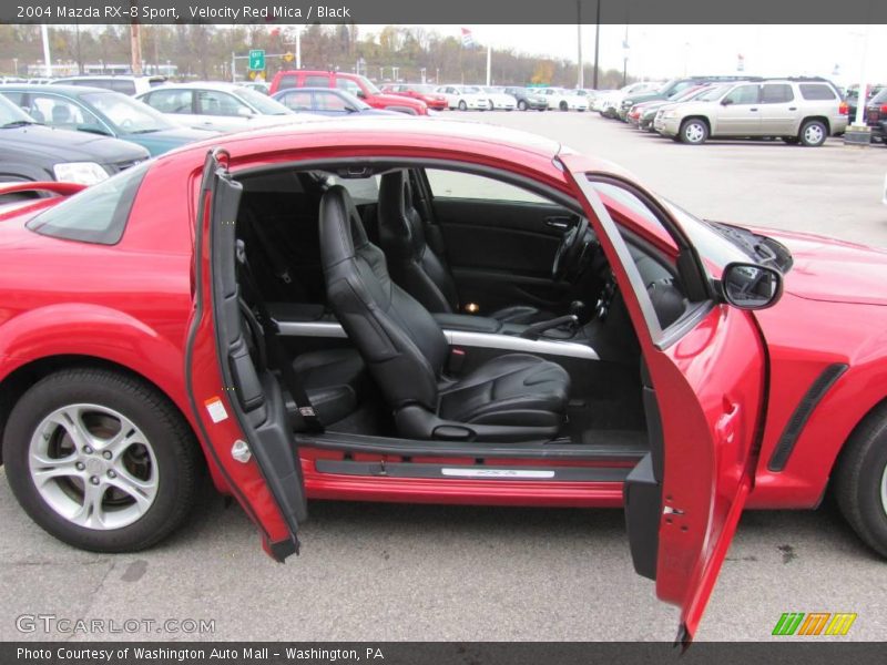 Velocity Red Mica / Black 2004 Mazda RX-8 Sport